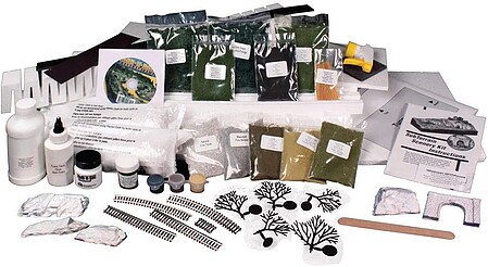 Woodland Subterrain Scenery Kit N Scale