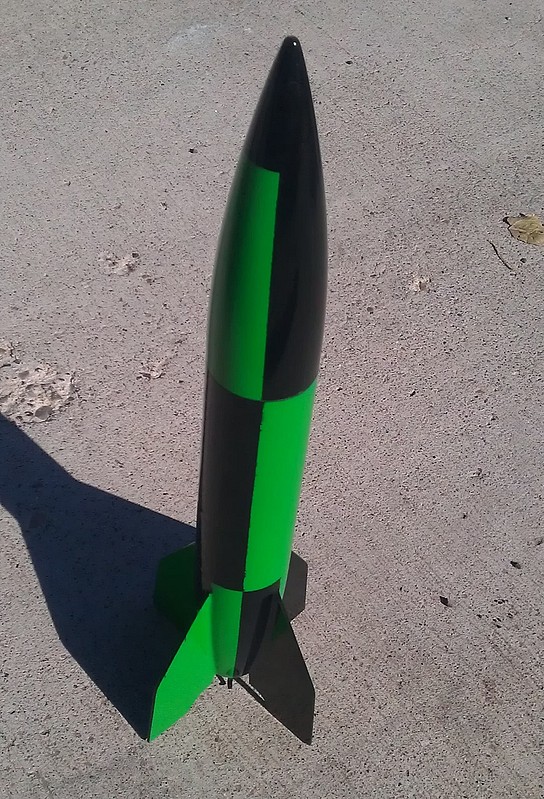 Gallery Pictures Estes V2 Model Rocket Kit Skill Level 3 3228