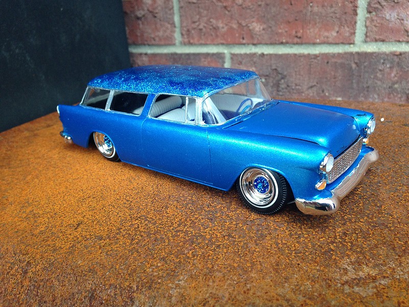 Chrome Reverse Rims/Tires (4) Plastic Model Tire Wheel 1/24 Scale