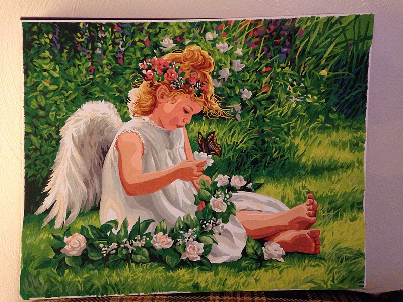 Darling Angel Paint By Number Kit 91312 pictures by Amy21lynn