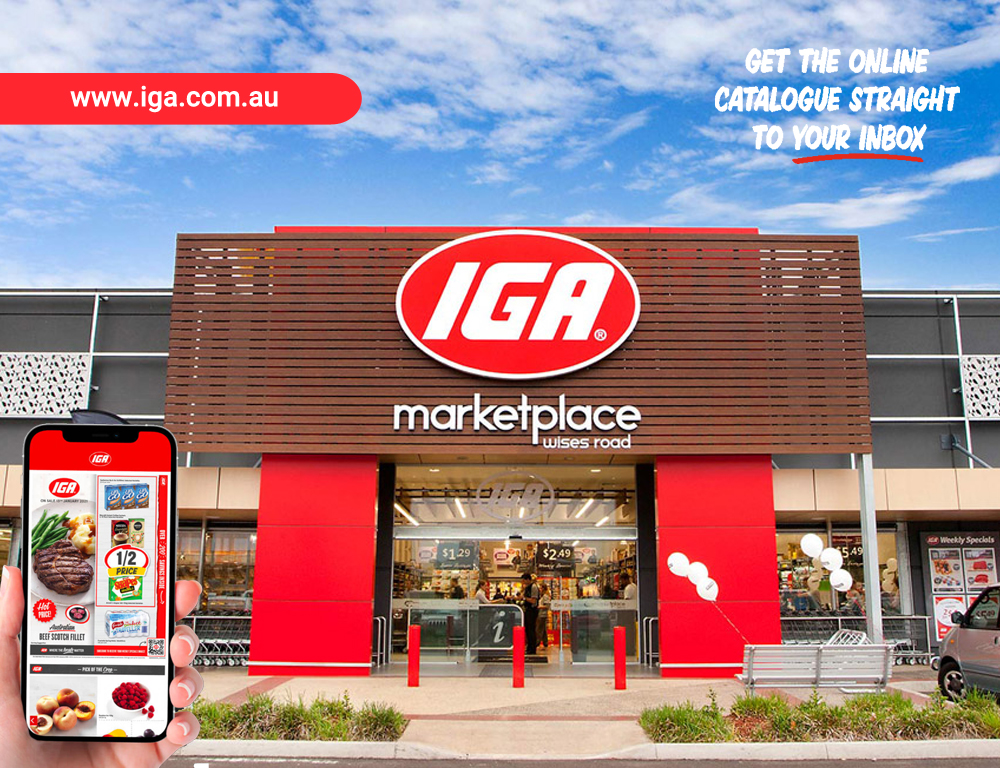 IGA Supermarkets 99 site Design Digital Marketing Agency