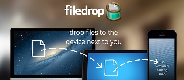 Tranferir archivos de PC a Mac con Filedrop