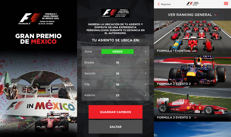 Descarga la app del Formula 1 Gran Premio de México 2016 y disfrútalo
