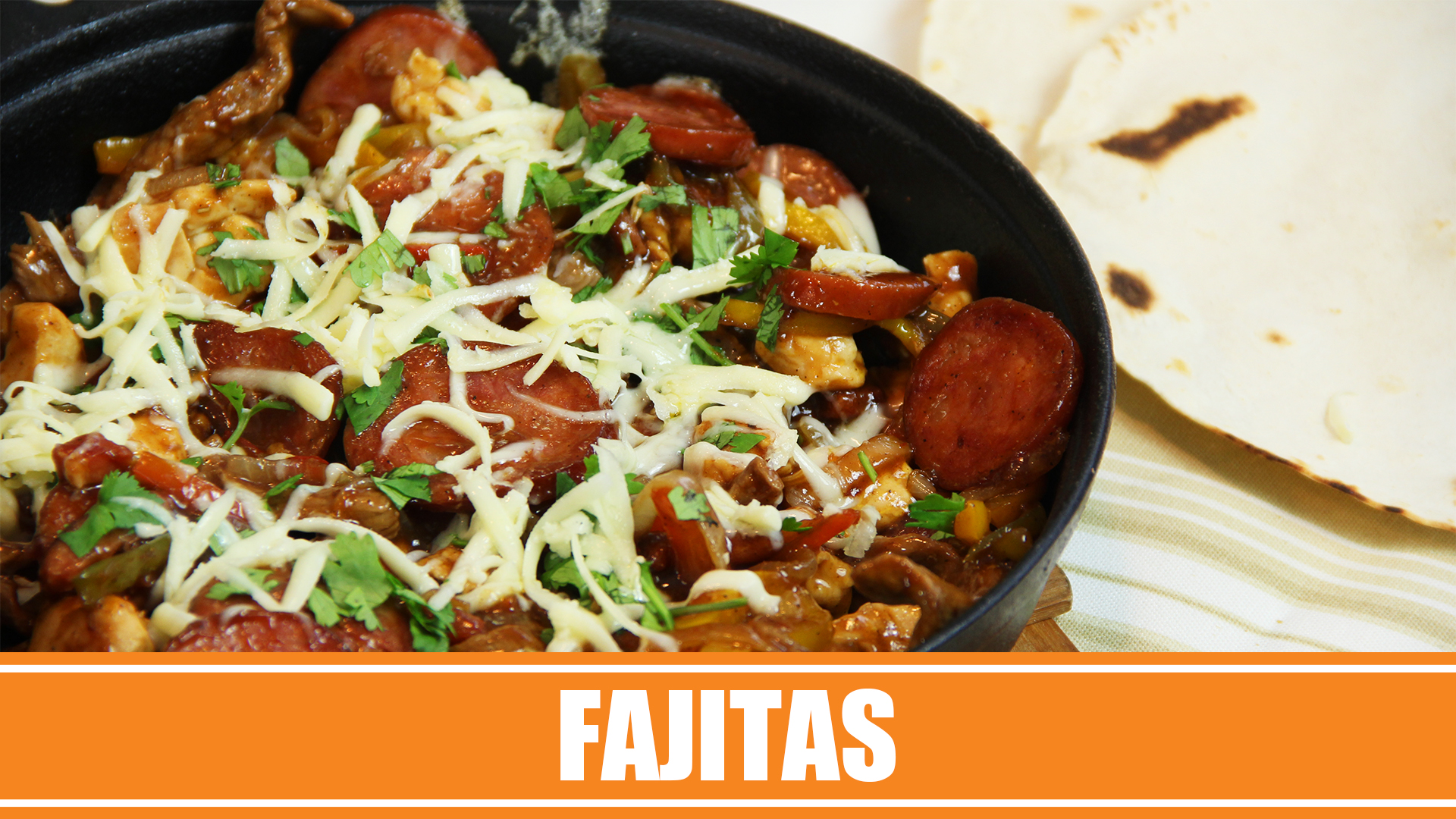 Como fazer Fajitas Receitas Mexicanas  à Milanesa