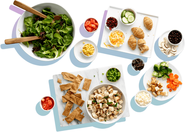 Salata's salad bar catering package