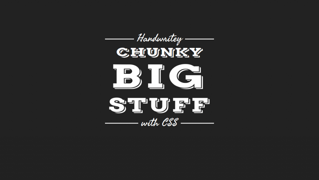 3D TEXT CSS ONLY
