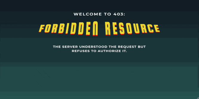403 Forbidden HTML Templates Page 2 of 3 WebArtDeveloper