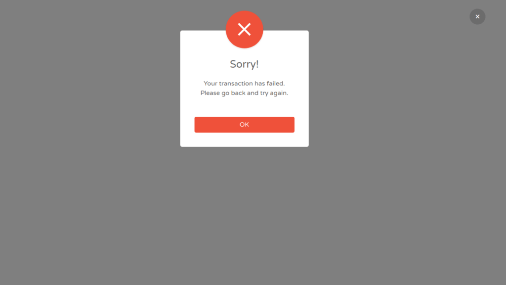 BOOTSTRAP SIMPLE ERROR CONFIRMATION POPUP