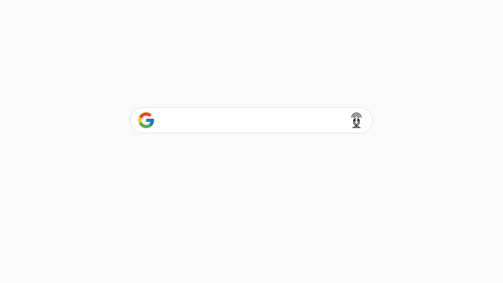 BOOTSTRAP 4 GOOGLE TYPE SEARCH BOX INPUT GROUP