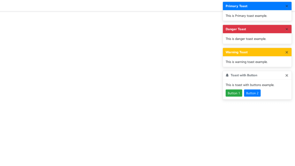 BOOTSTRAP ADVANCED TOAST