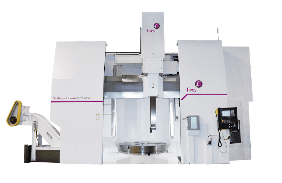 Giddings & Lewis vertical turning centers flexible and reliable