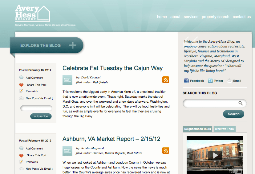 [INTERVIEW] AveryHess Realtors Launches Innovative New Site Inman