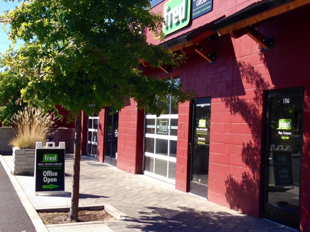 Inside the offices at Fred Real Estate Inman