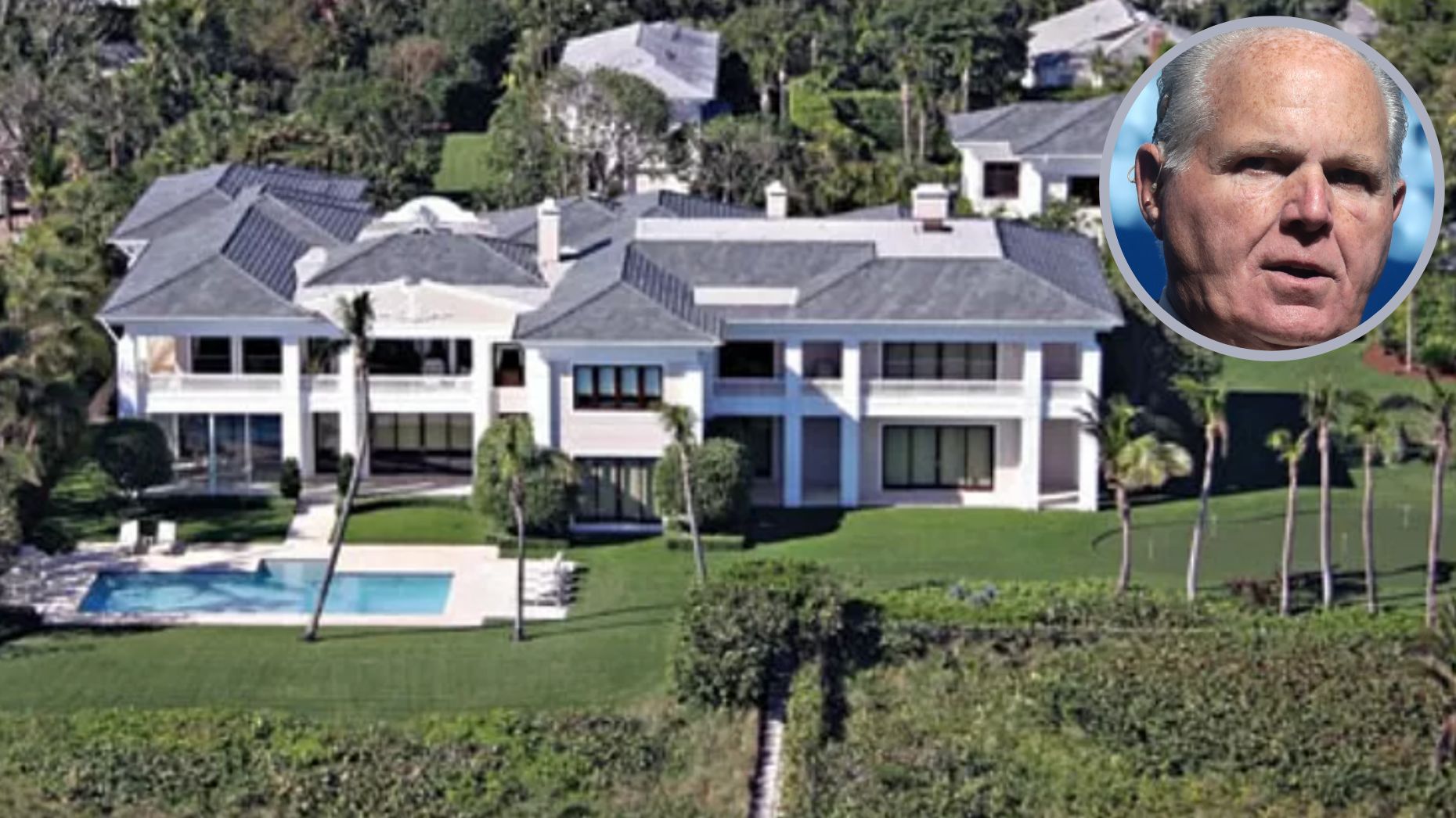 Former Palm Beach Home Of Rush Limbaugh Asks Upward Of 150M Inman