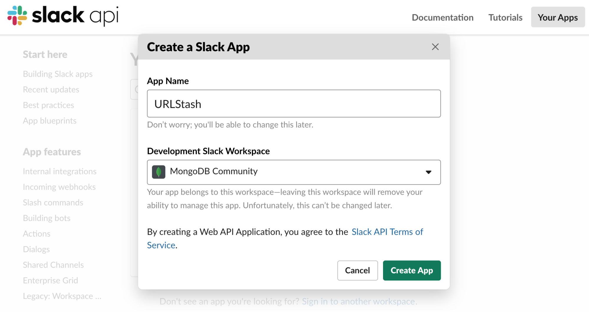 Build a Slack App in 10 minutes with MongoDB Stitch MongoDB Blog
