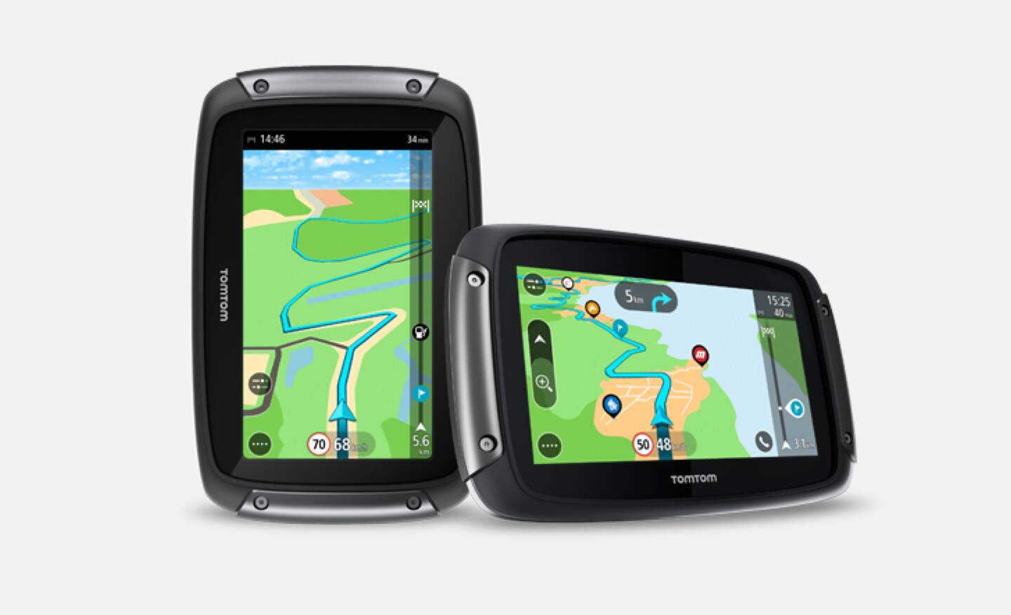 TomTom MotorradGPS Die neueste TomTom RiderSerie für Motorradfahrer