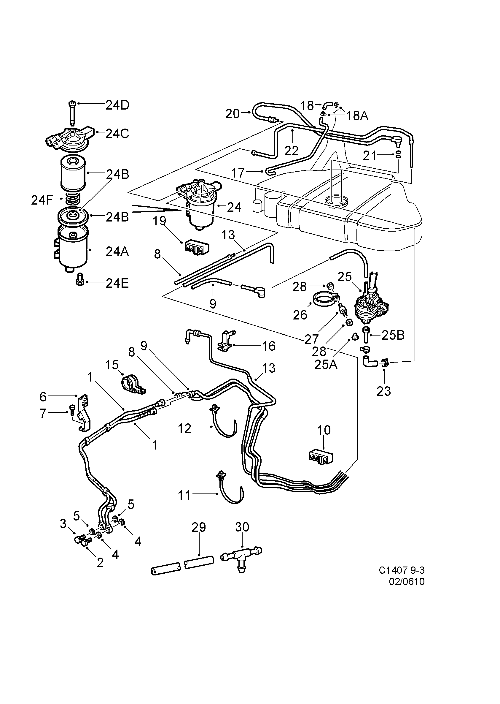 Voraussetzung Entfernung Unterbrechung saab diesel filter Sich