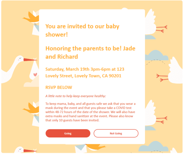 How Many People to Invite to a Baby Shower COVID19 Guide