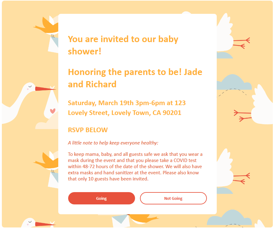 How Many People to Invite to a Baby Shower COVID19 Guide