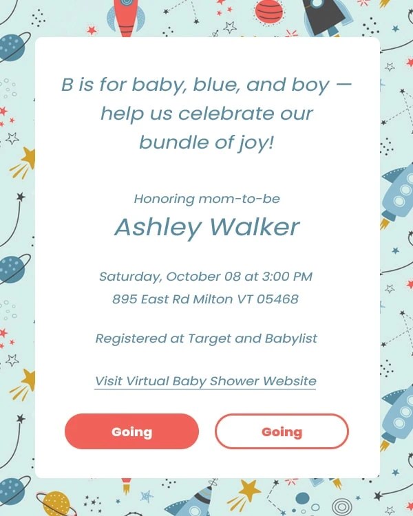 20 Virtual Baby Shower Invitations Your Guests Will Love