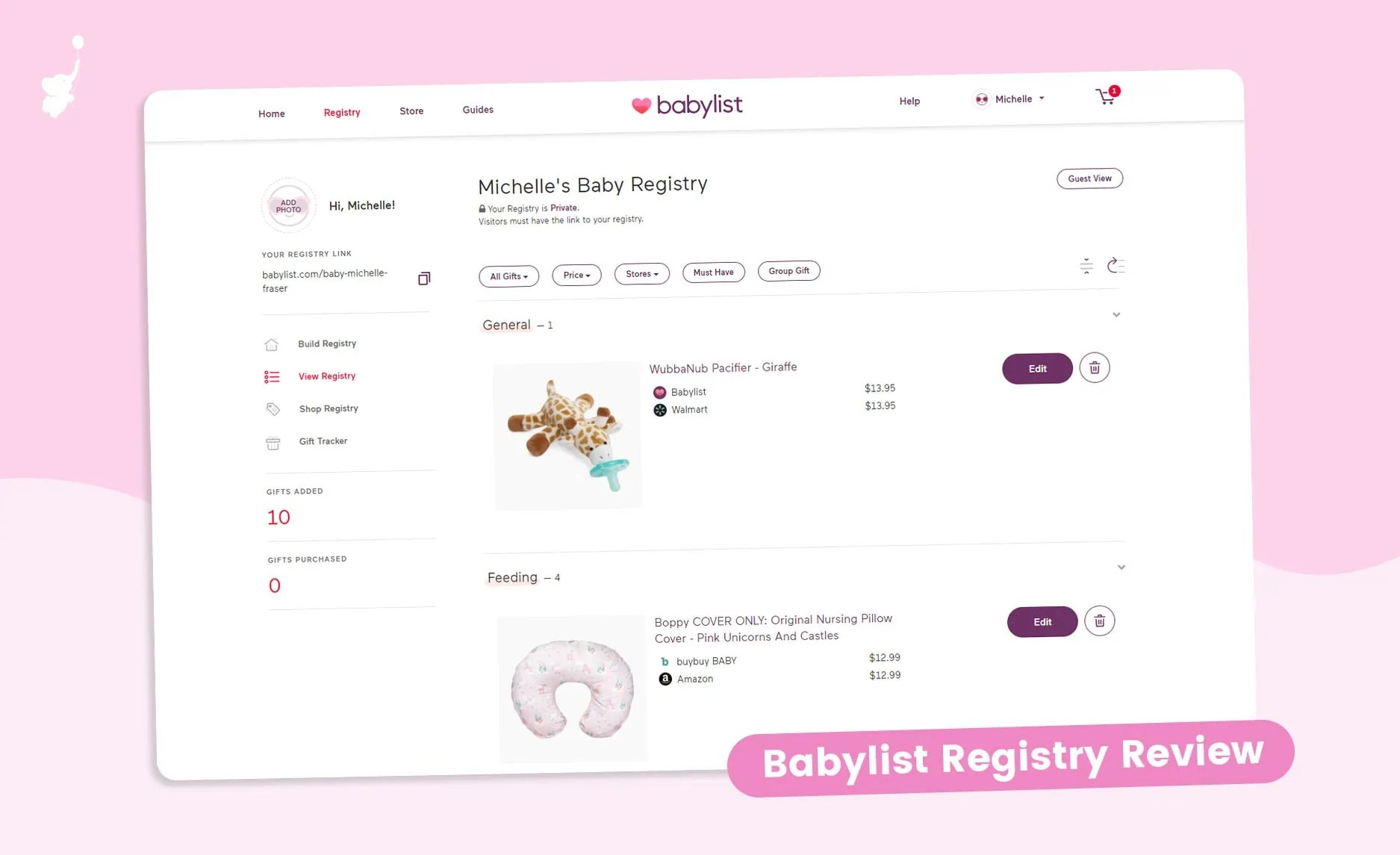 Babylist Registry Review