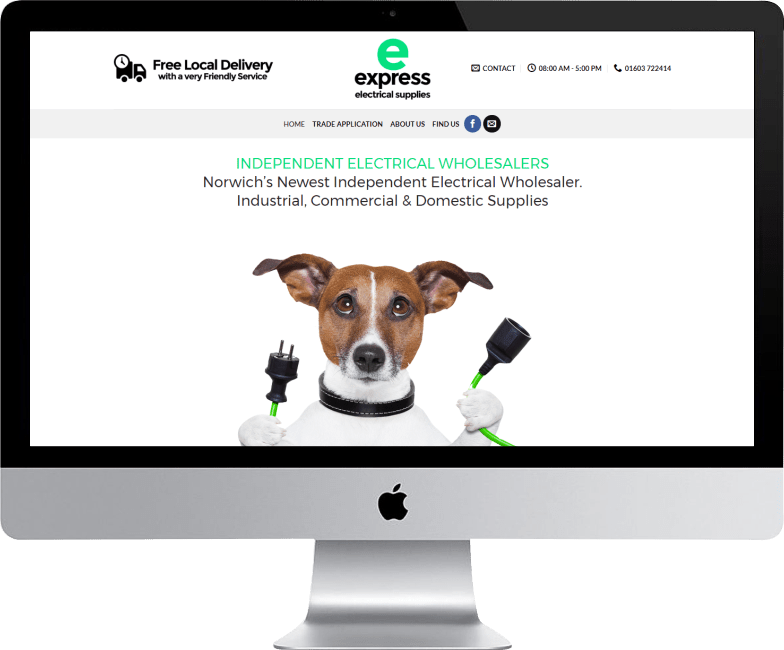 Best Portfolio site Design Local Norfolk bage