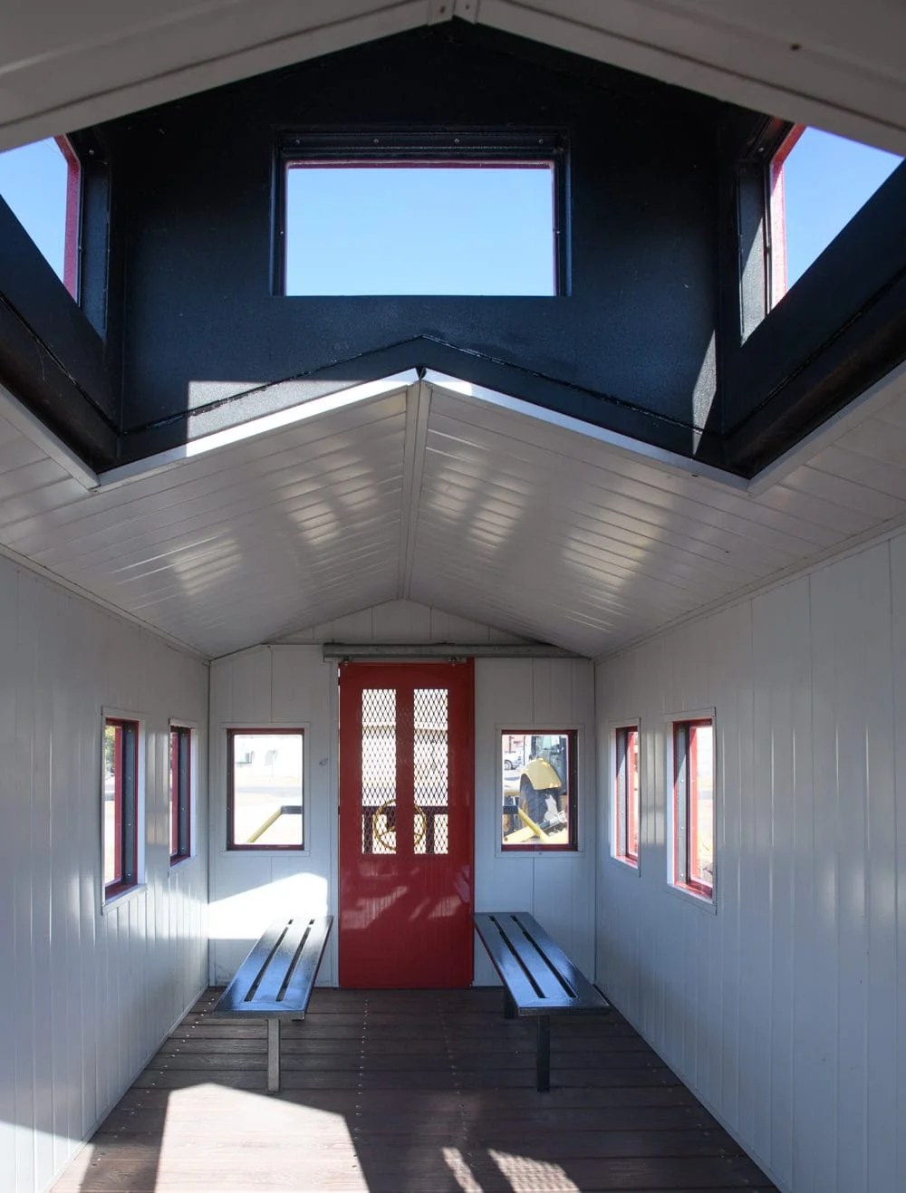 After being repaired, Red Caboose returns to King Jack Park in a better