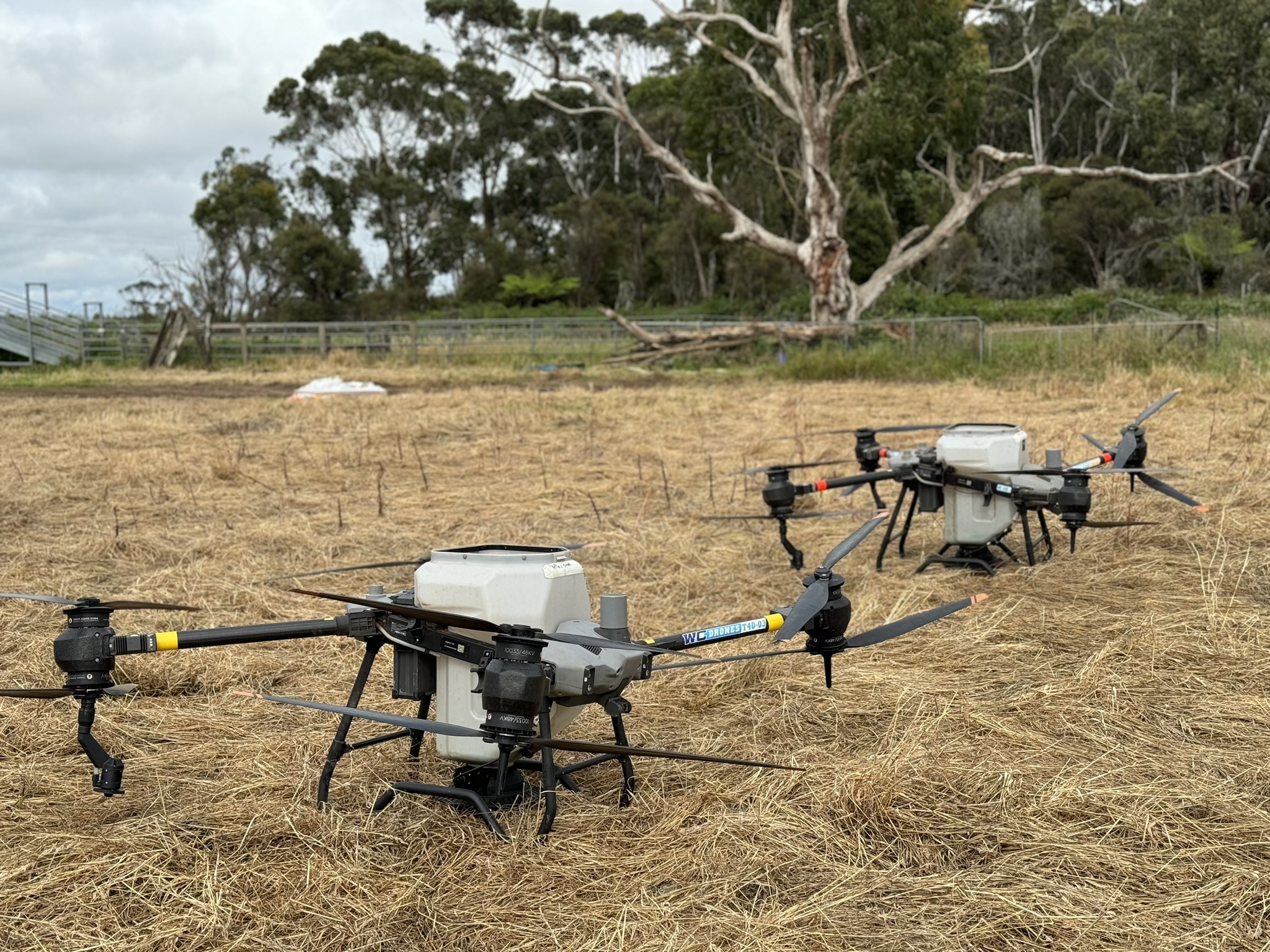 Spreading with drones increases efficiency - Webber & Chivell Fertilisers