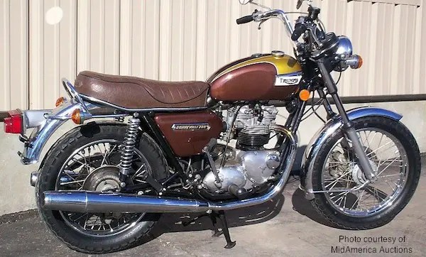 1978 Triumph Bonneville - webBikeWorld