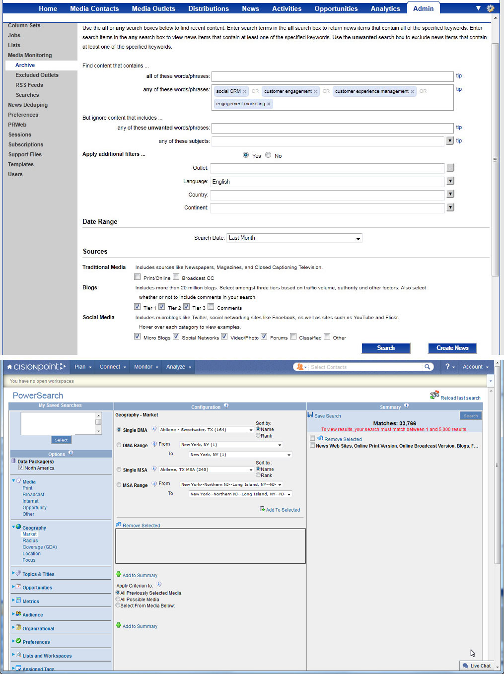PR Monitoring and Management Tools Which is Best? Vocus vs. Cision