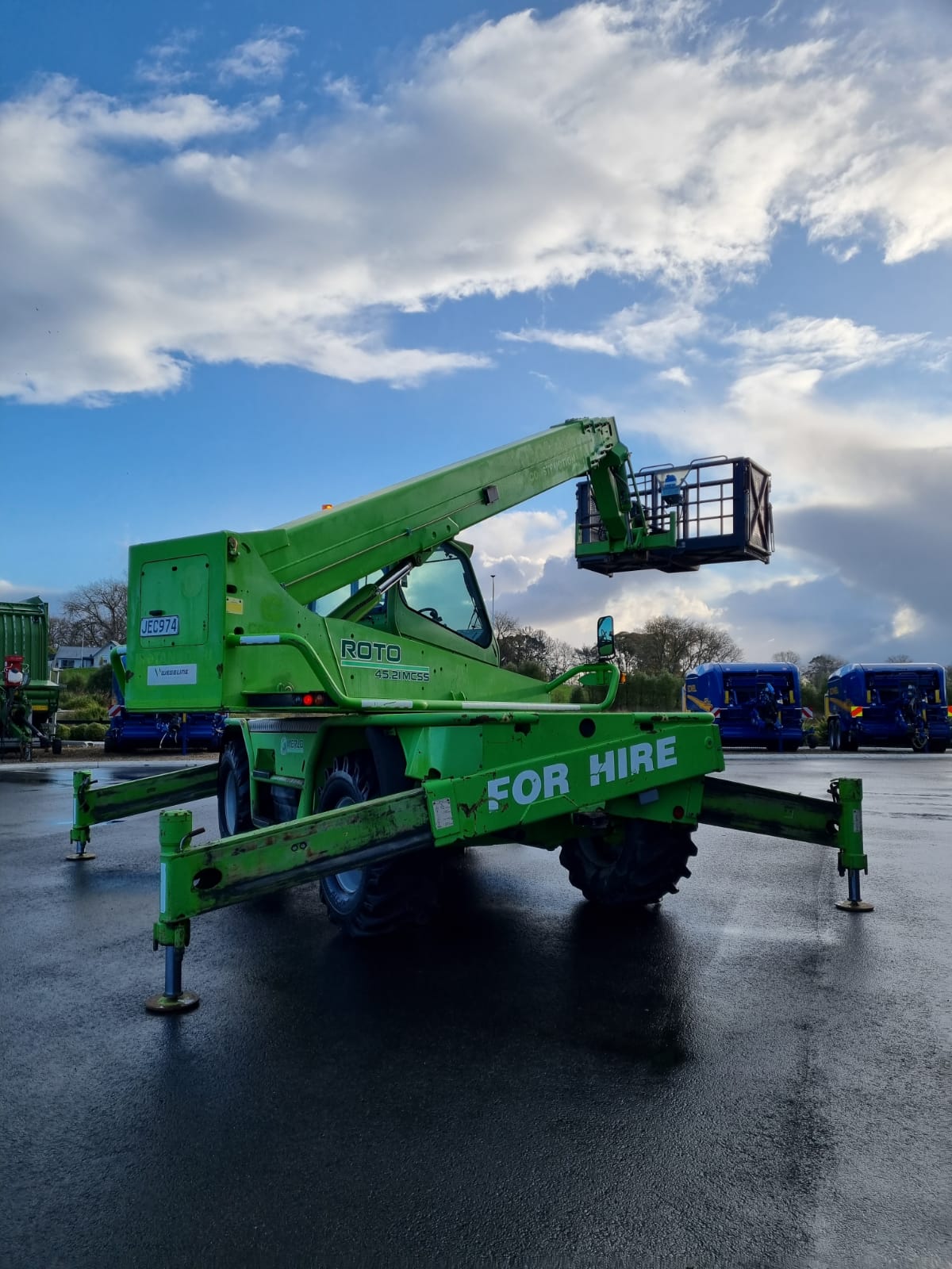 Merlo Roto 45.21 MCSS Telehandler bline
