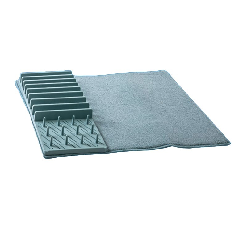 Microfibre Drying Rack with Mat Green bs Outdoors