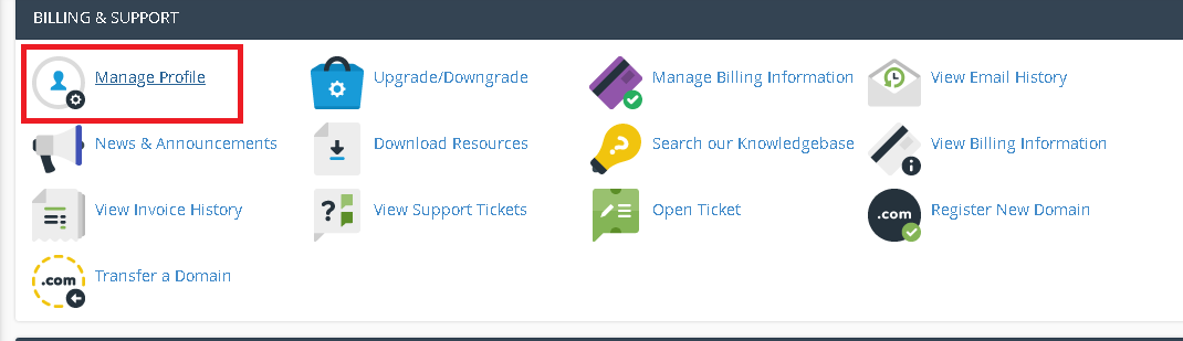 How to Change Contact Details through cPanel Kenya Limited