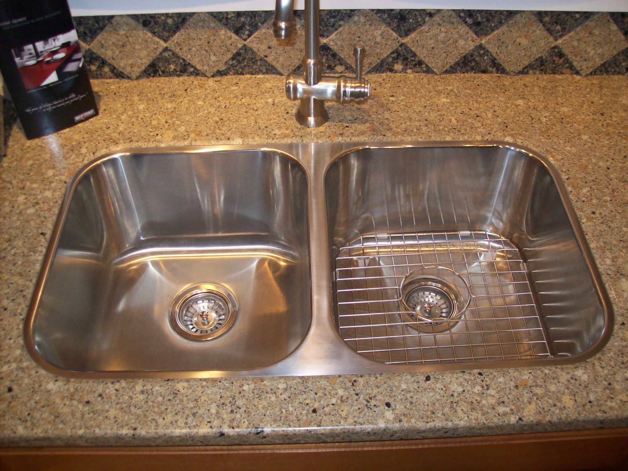 SL3128 Gravity Sink Equal Double Bowl co, Inc.