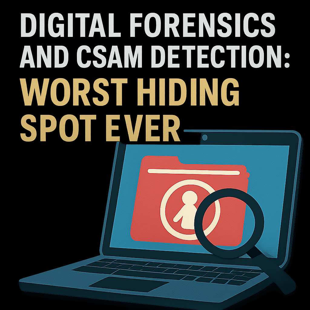 Digital Forensics And Csam Detection Worst Hiding Spot Ever Web