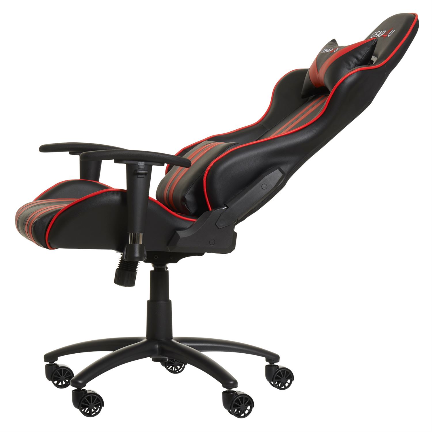 GEAR4U Elite Gaming Chair Sort/Rød Køb hos WEBdanes.dk