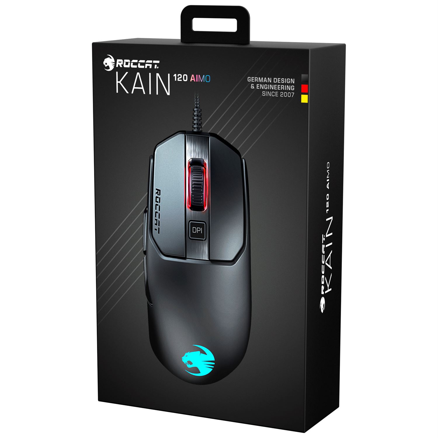 ROCCAT Kain 120 AIMO Black Køb hos WEBdanes.dk