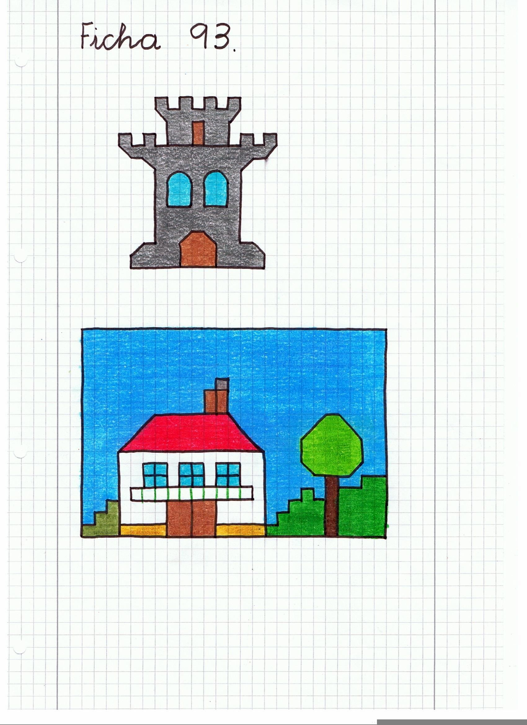 Dibujos en cuadrícula (II) Web del maestro