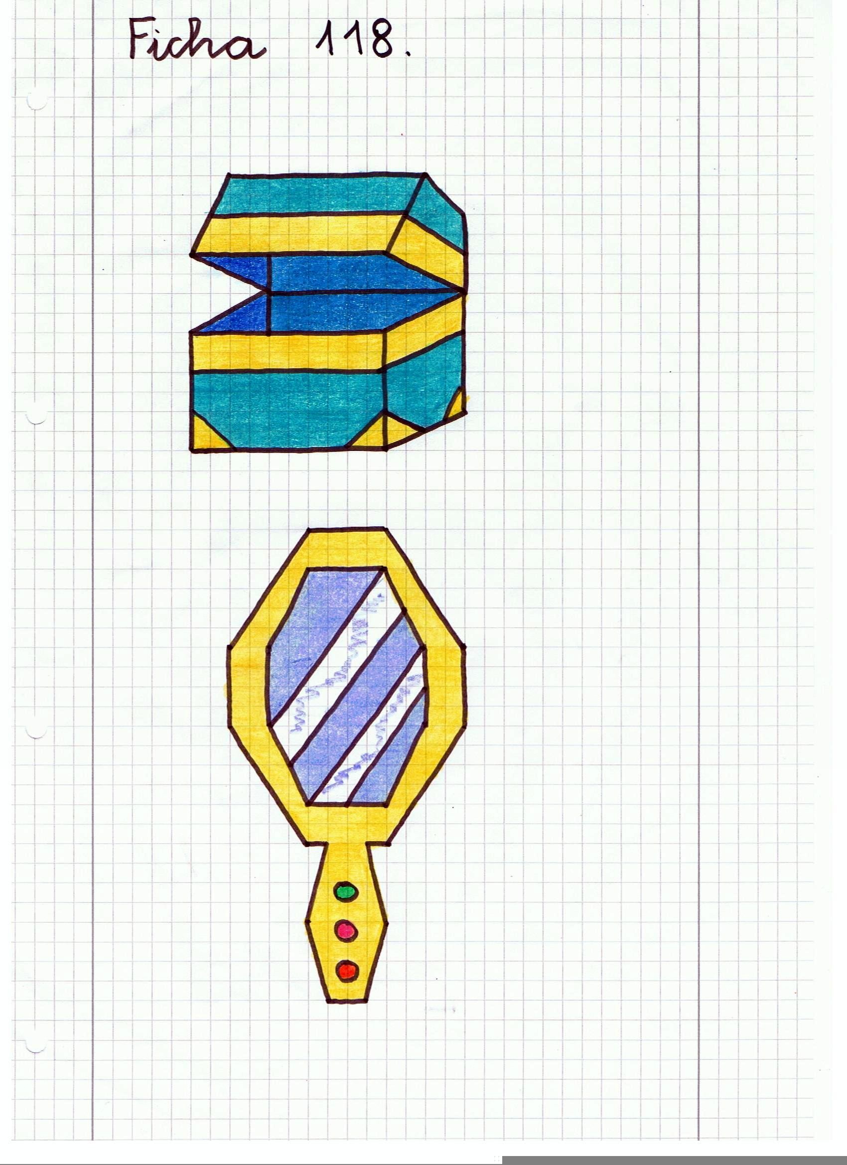Dibujos cuadriculados (II) Web del maestro