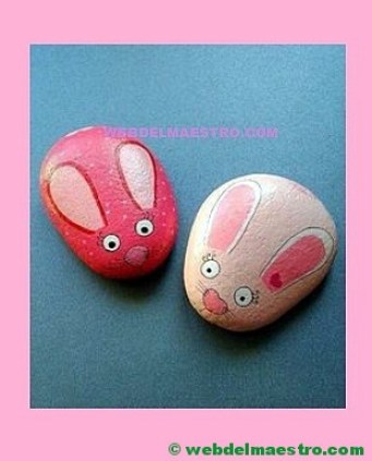 Piedras pintadas | Cómo pintar piedras - Web del maestro