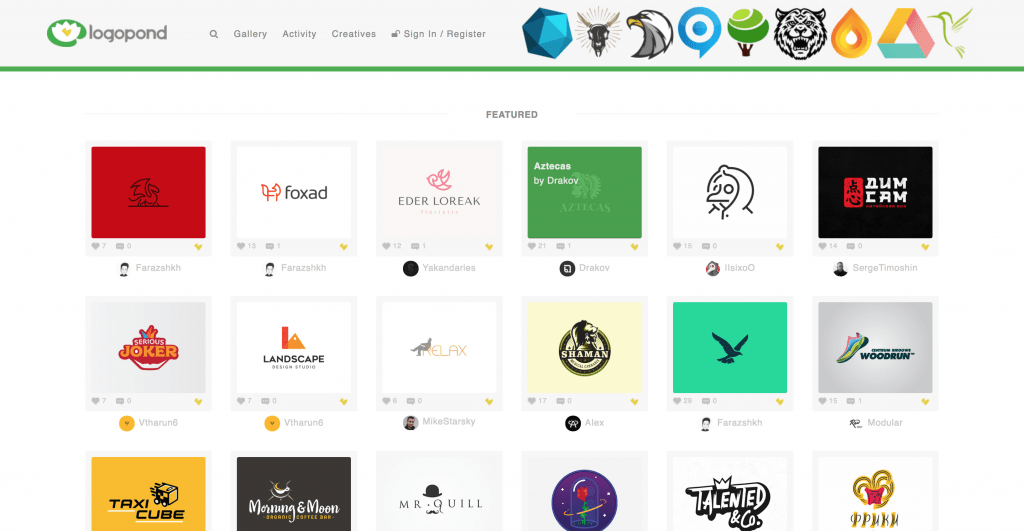 ロゴデザインの参考に！おすすめギャラリーサイトまとめ Web Design Trends