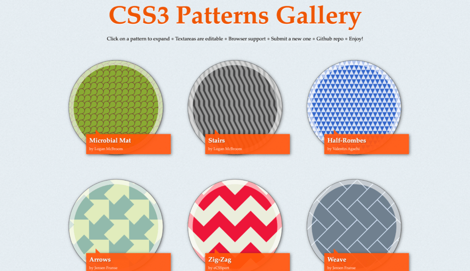 CSSだけで作れる！背景パターンや模様のサンプルコードまとめ Web Design Trends
