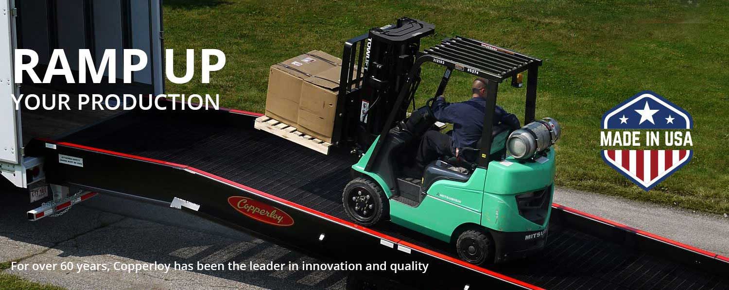 Copperloy Yard Ramp Rentals Saving More Time On A Safer Loading Dock