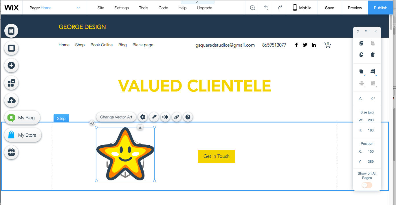 wixvectorartcustomizationoptions  Design Fanatic