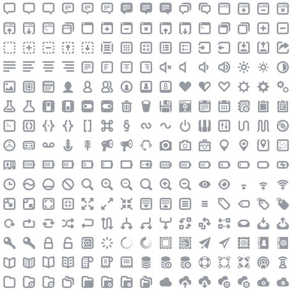 10 Super Useful Free Icon Font Sets Web Design Ledger