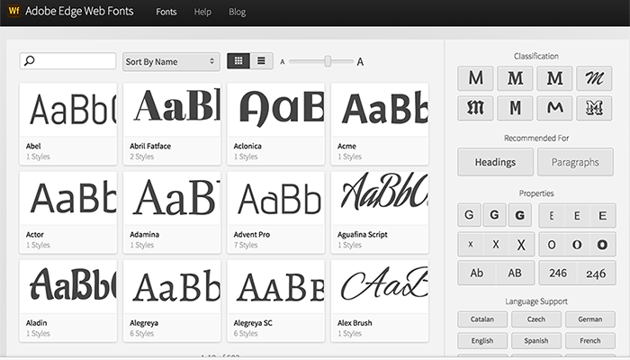 An Intro to Adobe Edge Web Fonts