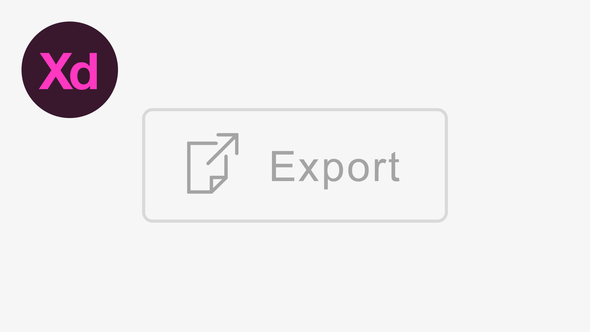 How to Export Assets in Adobe XD  Design Ledger