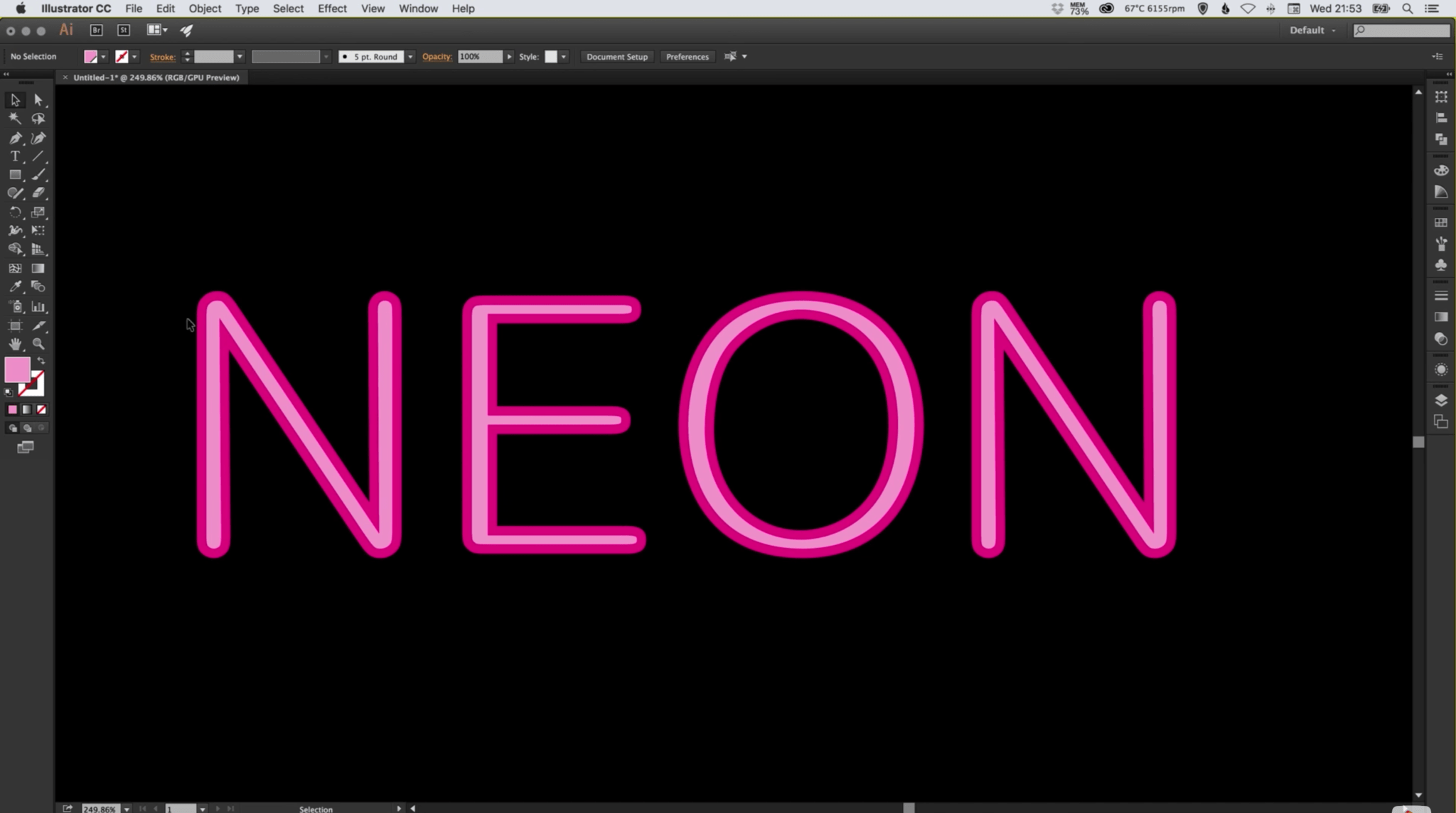How to Create a Neon Text Effect in Adobe Illustrator How to Create a Neon Text Effect in Adobe Illustrator