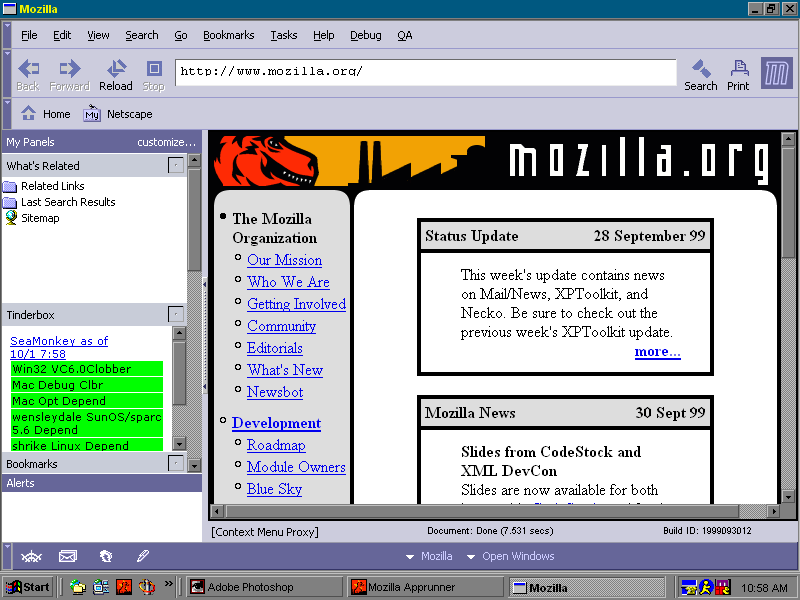 1999 The Fall of Netscape and the Rise of Mozilla  Development