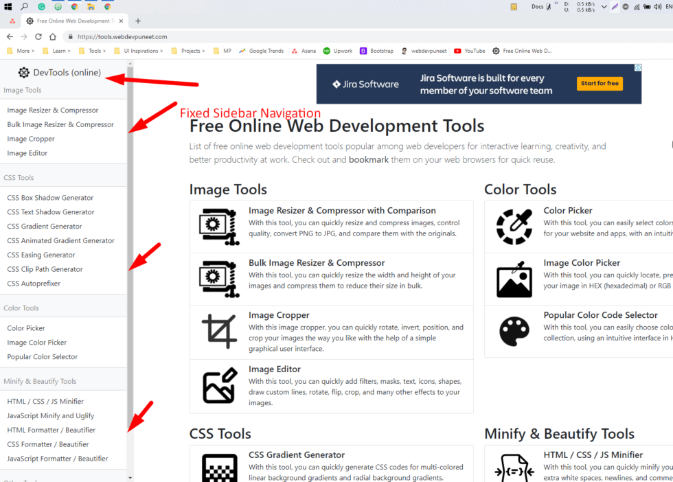 How to create sidebar navigation for Bootstrap 5 ? Misc